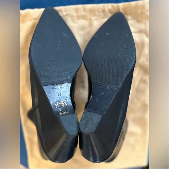 ACNE STUDIOS Cony Wedge Ankle Boots Sz 39 - Picture 6 of 10